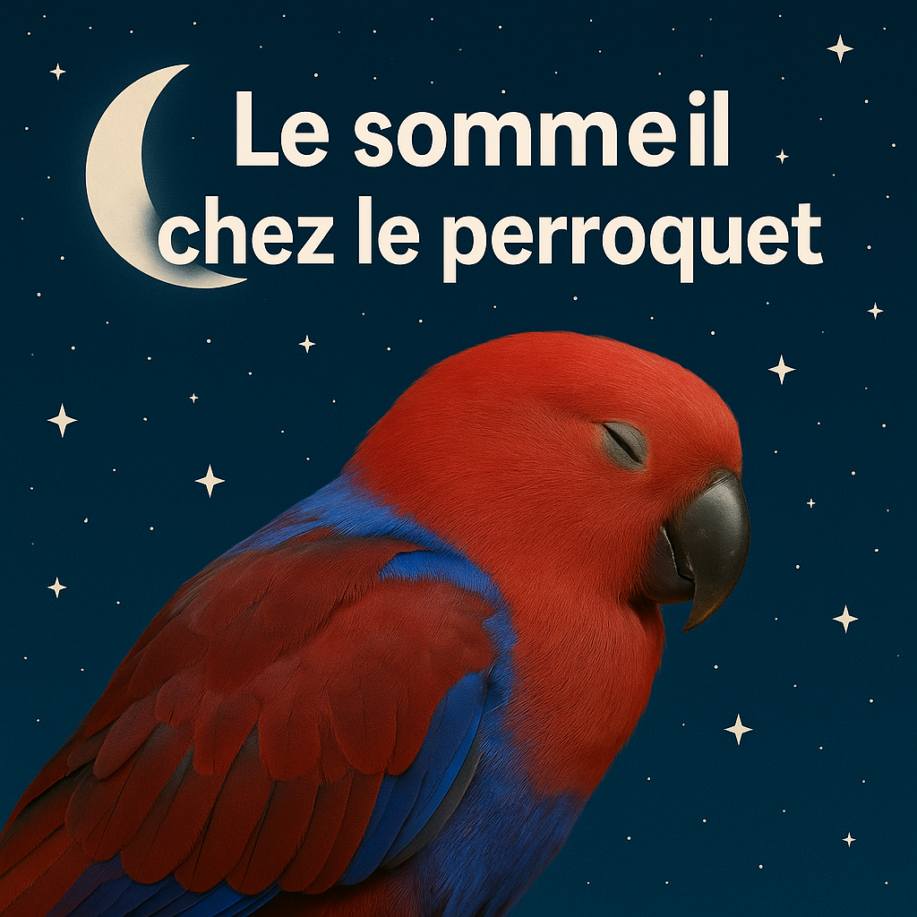 Le sommeil chez le perroquet